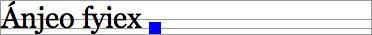 STexto mostrando imagem alinhada com linha text-bottom