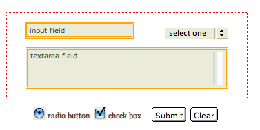 IE 5 form styles