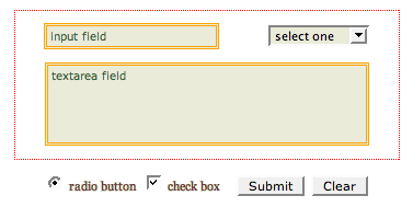 mozilla form styles